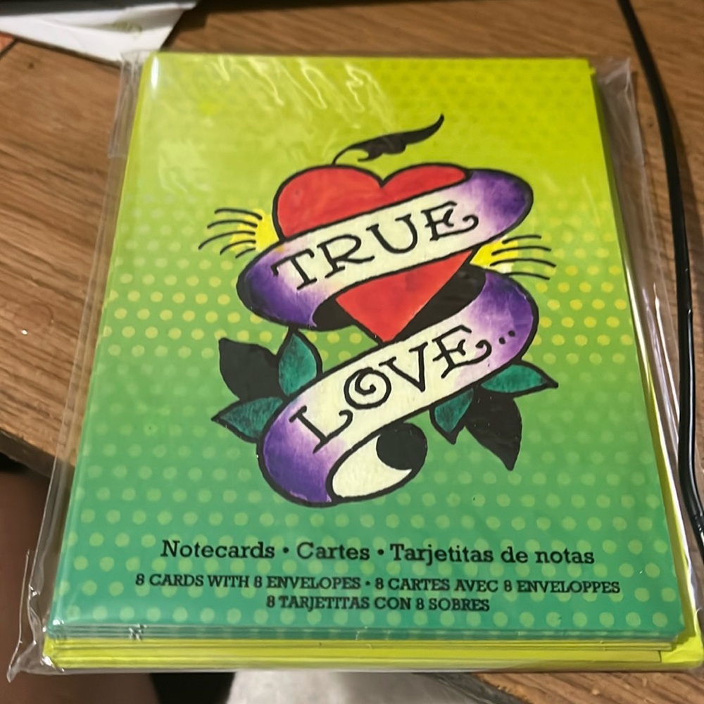 Ed hardy notecards